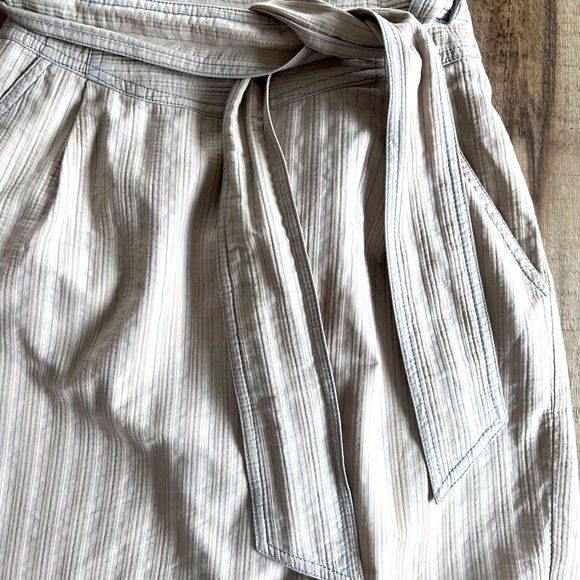 Nanette Lepore Beige and Blue Pencil Skirt - Picture 2 of 4